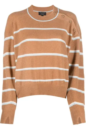 RAG&BONE Striped cashmere jumper