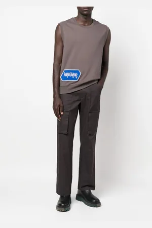 GR10K Patch-detail cotton vest