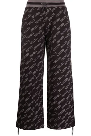 Kenzo Logo-print wide leg track pants