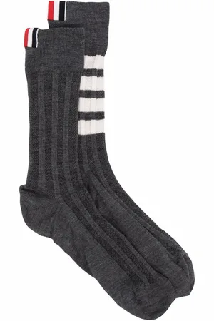 Thom Browne 4-Bar striped socks