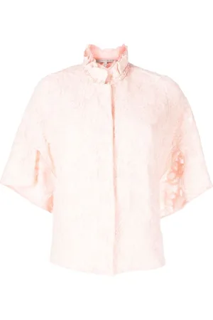 SHIATZY CHEN Floral lace short jacket