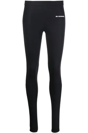 Jil Sander Logo print leggings