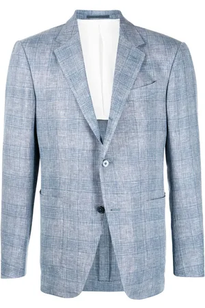 Ermenegildo Zegna Checked single-breasted blazer