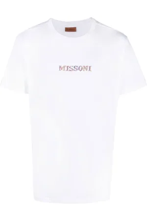 Missoni Logo-embroidered T-shirt