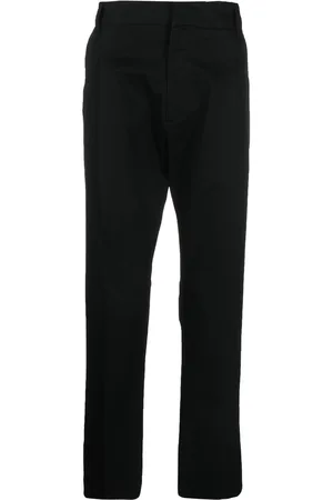 LOW BRAND Concealed-front fastening trousers