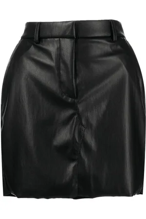 RTA Vegan leather Tamires mini-skirt