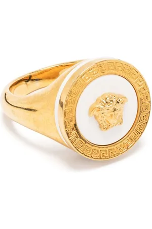 VERSACE Medusa enamel ring