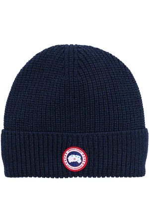 Canada Goose Arctic Disc ribbed-knit beanie