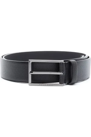 HUGO BOSS Buckle-fastening leather belt