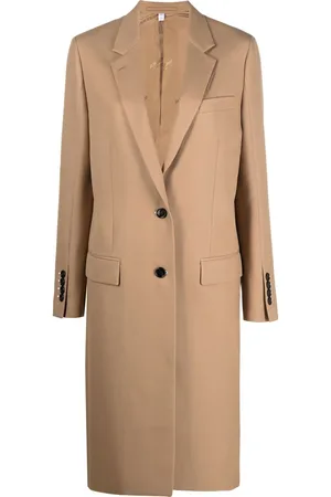 Burberry Notched-lapel single-breasted coat