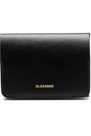 Jil Sander Engraved-logo leather wallet
