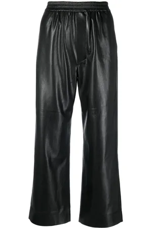 Nanushka Cropped straight-leg trousers