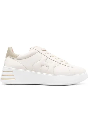Hogan Glitter-detail leather sneakers