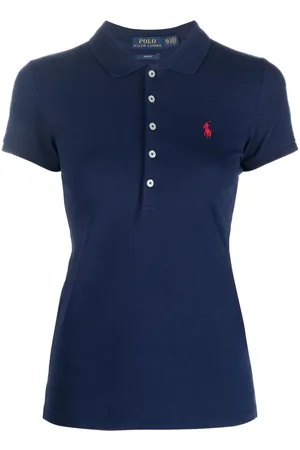 Ralph Lauren Julie logo-embroidered polo shirt