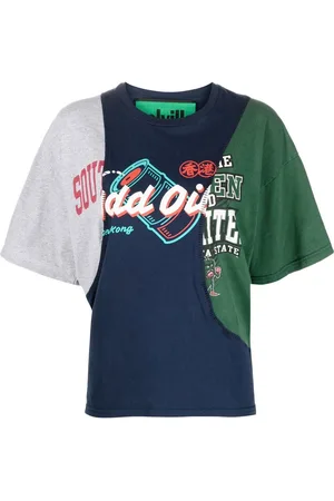 Colville Upcycled patchwork T-shirt