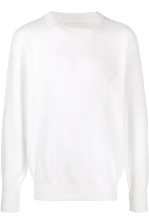 Prada Logo-appliqué sweatshirt
