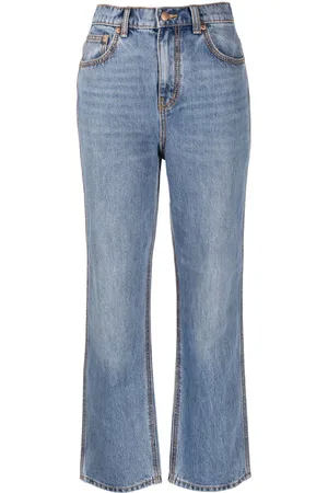 Tory Burch Straight-leg denim jeans