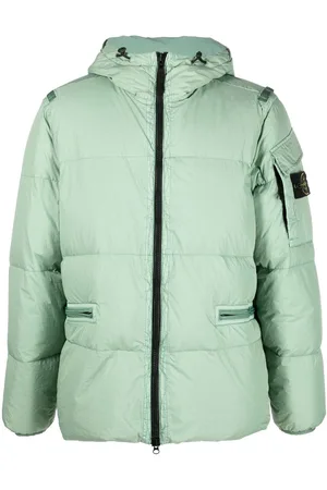 Stone Island Compass-patch padded jacket