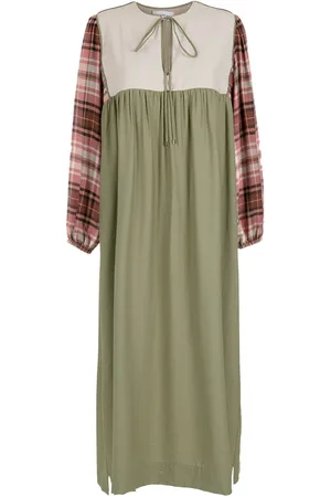 Olympiah Touch panelled smock dress
