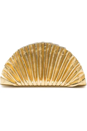 Cult Gaia Nala shell-detail mini clutch