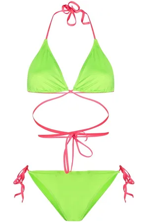 Noire Swimwear Tanning wrap-style bikini