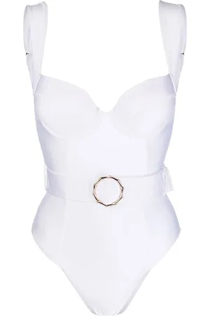 Noire Swimwear Belt-detail swimsuit