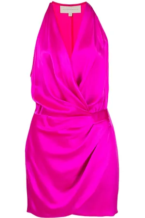 Michelle Mason Halter mini dress