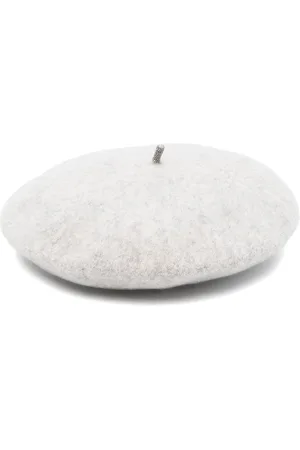 Brunello Cucinelli Bead embellished beret