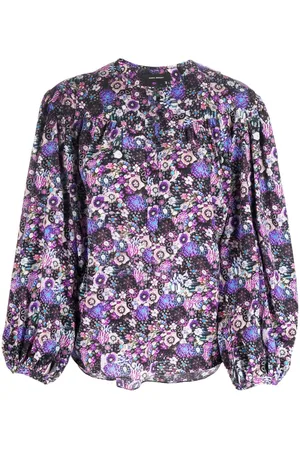 Isabel Marant Zara floral-print blouse