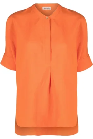 BLANCA Linen-blend shirt