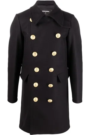 Dsquared2 Double-breasted wool coat