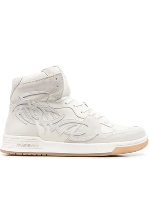 MISBHV Panelled-design hi-top sneakers