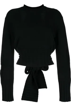 DION LEE Distressed-finish knitted jumper