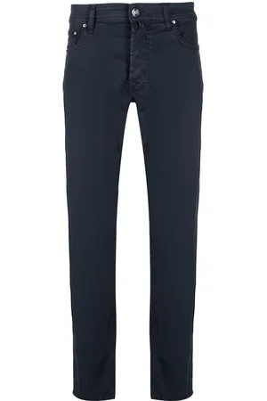 Jacob Cohen Mid-rise slim-cut trousers