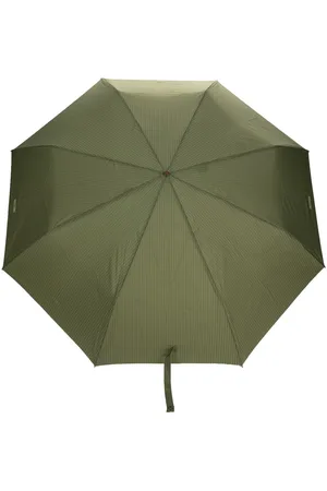 Moschino Logo-print pinstripe umbrella