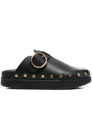 Isabel Marant Stud-embellished leather mules