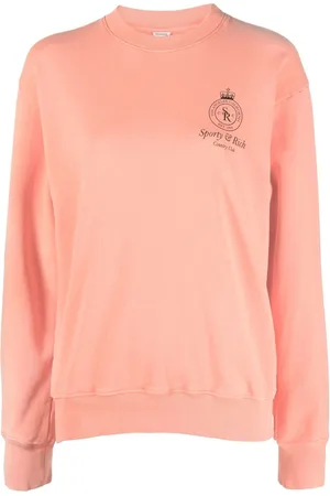 Sporty & Rich Graphic-print cotton sweatshirt