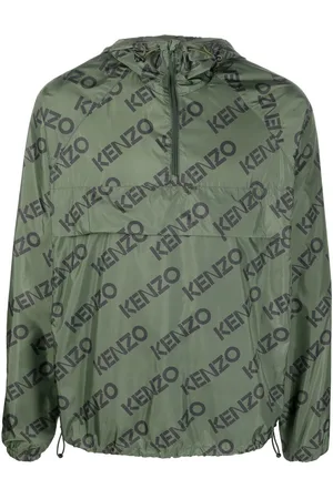 Kenzo Logo-print hooded jacket
