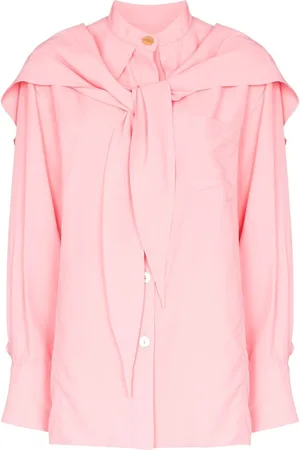 REJINA PYO Scarf-detail shirt