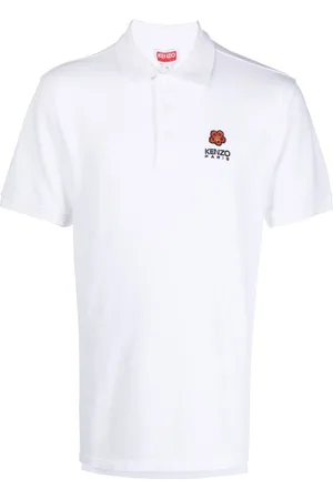 Kenzo Boky Flower embroidered polo shirt