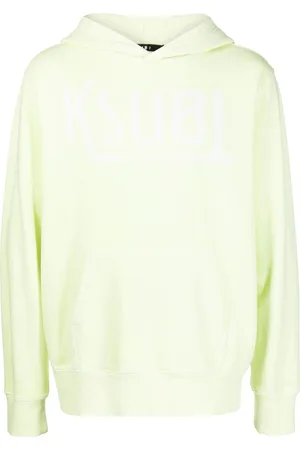 KSUBI Logo-print cotton hoodie