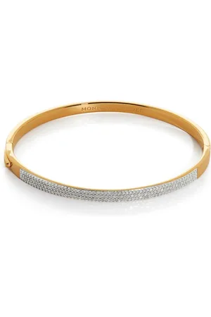 Monica Vinader Essential diamond pave bangle