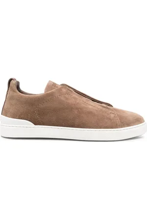 Ermenegildo Zegna Slip-on suede sneakers