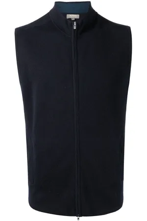 N.PEAL Cashmere zip-up gilet
