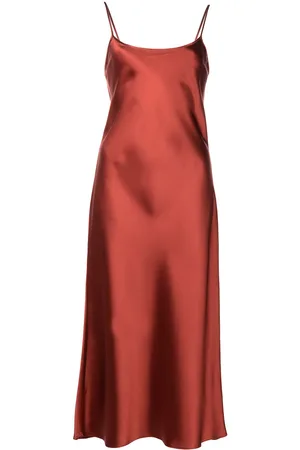 Voz Sleeveless silk midi dress