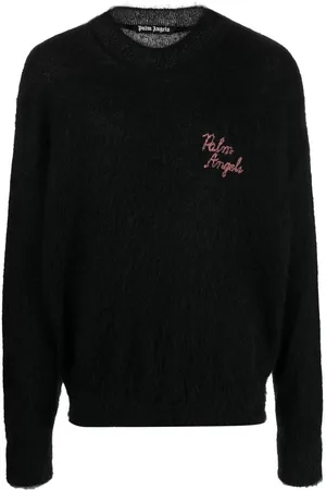 Palm Angels Palm-motif crew-neck jumper