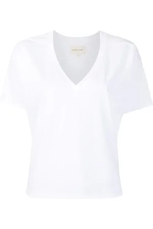 Loulou de Saison V-neck cotton T-Shirt