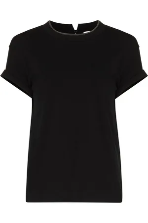 Brunello Cucinelli Round-neck short-sleeve T-shirt