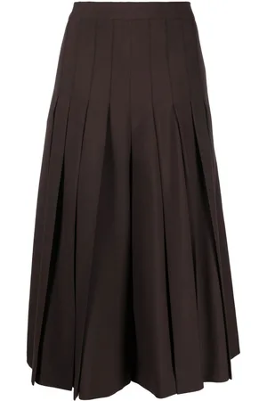 Marni Pleated cropped trousers