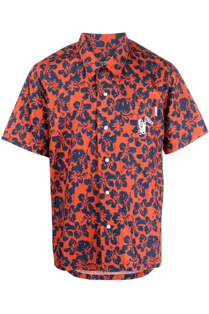 Billionaire Boys Club Floral-print short-sleeved shirt